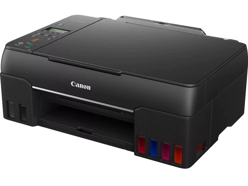 Canon Multifunktionsdrucker PIXMA G650, Druckertyp: Farbig, Drucktechnik: Tintenstrahl, Total Fassungsvermögen Papierzuführungen: 100 Seiten, Mobildruck: Ja, Anzahl Papierzuführungen (maximal): 1, Druckgeschwindigkeit (farbig): 3.9 ppm