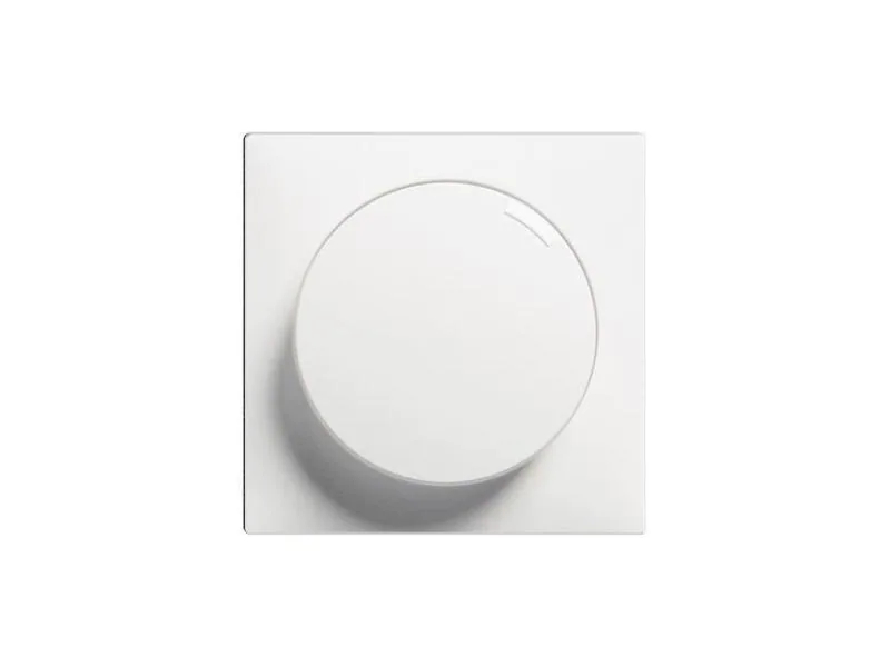 Feller EDIZIOdue Drehdimmer, Weiss, Farbe: Weiss, Serie: EDIZIOdue, Typ: Abdeckrahmen