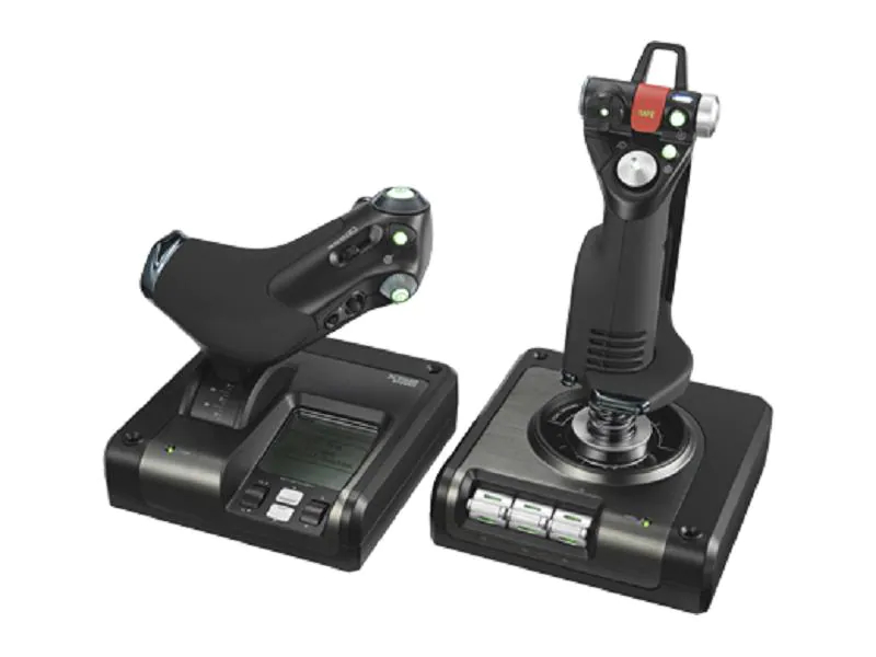 LOGITECH G SAITEK X52 PRO Logitech G Saitek X52 Pro Flight Control System - USB - WW Saitek NEW  NMS