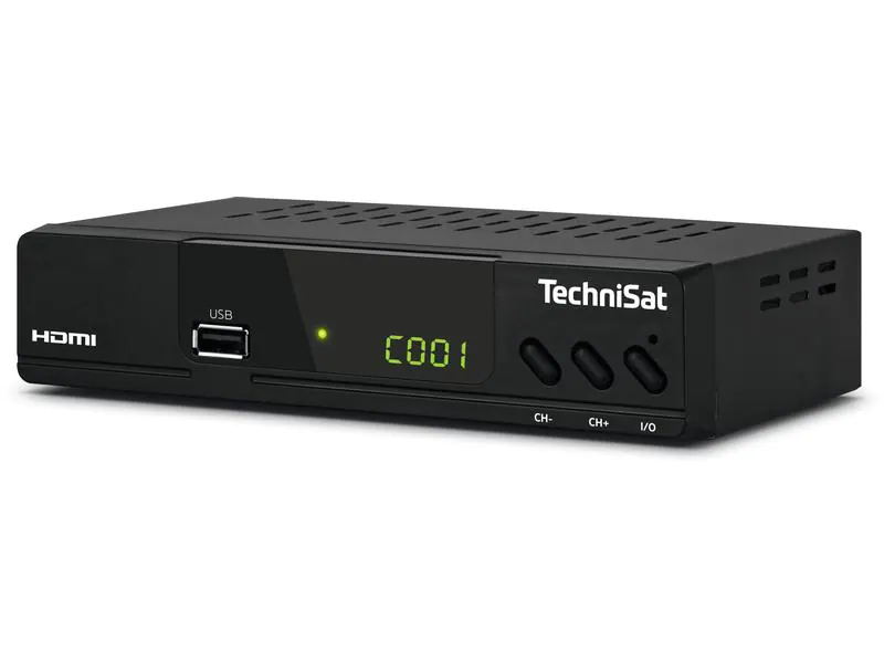 Technisat Kabel-Receiver HD-C 232, Tuner-Signal: DVB-C (Kabel), Tuner-Typ: Single, Farbe: Schwarz, Schnittstellen: SCART, Coaxial, HDMI, USB, CI-Schnittstelle: Keine, PVR-Funktion: Nein