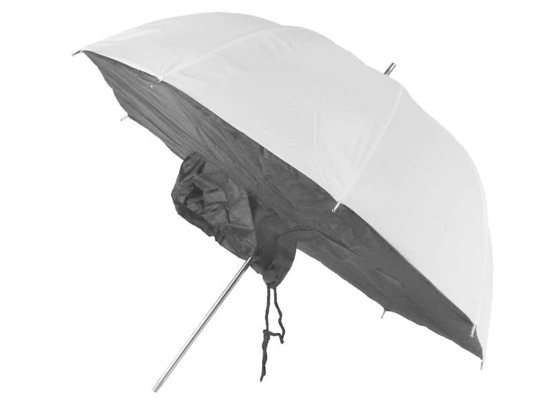 Dörr Universal Octagon Softbox Umbrella 372605, Frontdiffuser Durchmesser 82cm, ideal für Portrait