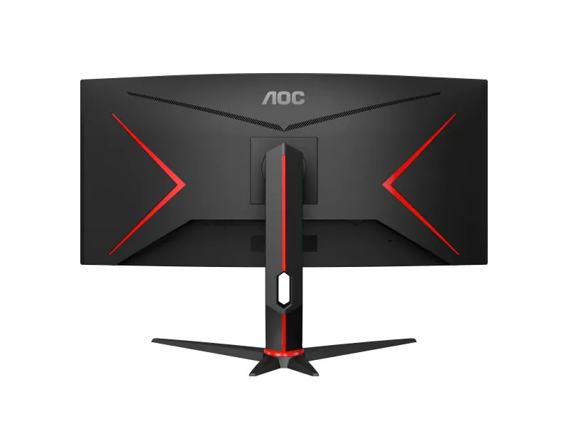 AOC CU34G2X/BK, 34 Zoll LED, 3440 x 1440 Pixel Full HD, 21:9, HDMI USB, Schwarz