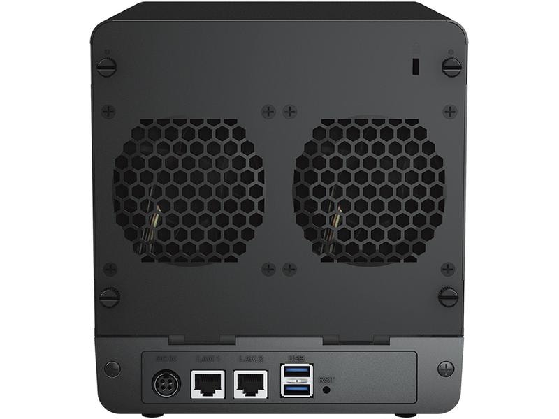 Synology NAS DiskStation DS423 4-bay NAS, Anzahl Laufwerkschächte: 4, Speicherkapazität: 0 TB, Arbeitsspeicher erweiterbar: Nein, Schnittstellen: SATA, RAID: Ja, Hot-Swap Unterstützung: Ja