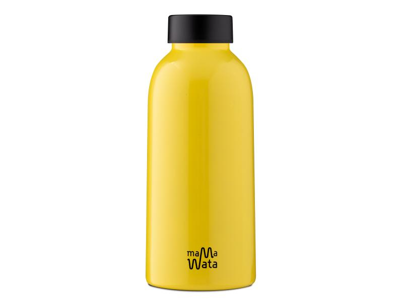 Mama Wata Thermosflasche 470 ml, Yellow, Art: Thermosflasche, Material: Edelstahl, Fassungsvermögen: 470 ml, Farbe: Gelb