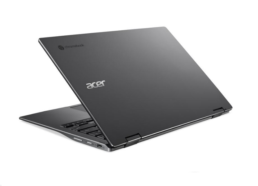 Acer Chromebook Spin 513 (CP513-1H-S7YZ), Prozessortyp: Qualcomm Snapdragon 7180c Lite, Speicherkapazität Total: 64 GB, Verbauter Arbeitsspeicher: 8 GB, Betriebssystem: Chrome OS, Grafikkarte Modell: Qualcomm Adreno 618, Bildschirmdiagonale: 13.3 "