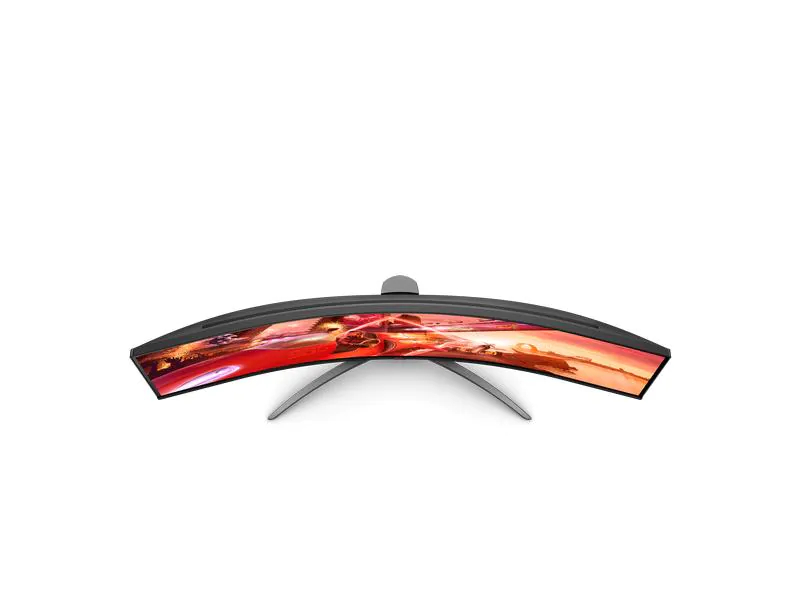 49" VA Curved Gaming Monitor, 5120 x 1440 165Hz, 1x Displayport, 3x HDMI, 3x USB 3.2, USB-C, 4ms, Speakers, 100mm höhenverstellbar