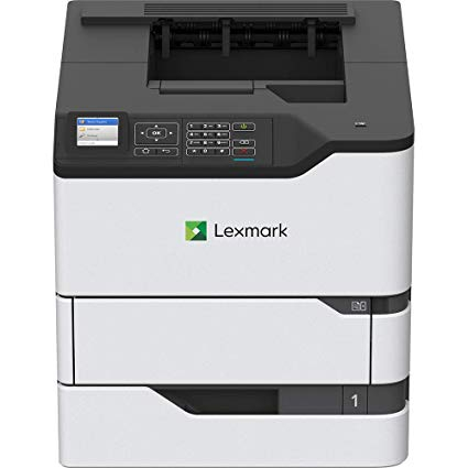 Lexmark MS823dn, Schwarzweiss Laser Drucker, A4, 61 Seiten pro Minute, Drucken, Duplex