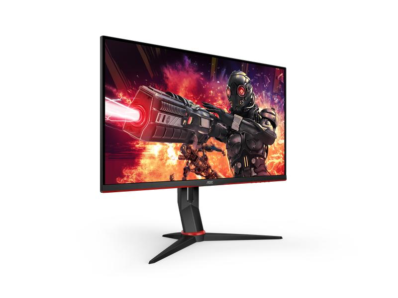 24'' IPS Gamimg Monitor, 1920 x 1080, 240Hz, DisplayPort, HDMI, USB Hub, 1ms, Speakers, 130mm höhenverstellbar, pivot