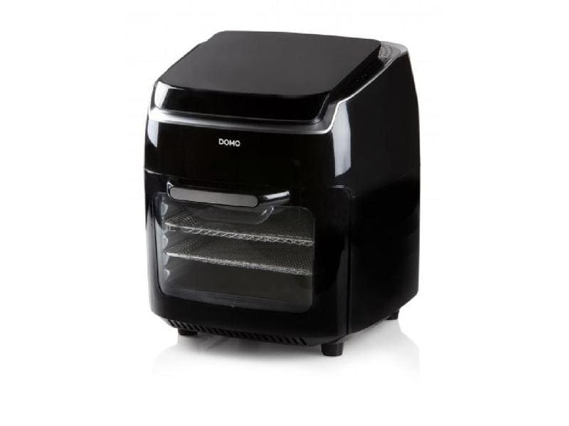 Domo Heissluft-Fritteuse Deli-Fryer 10 l, Detailfarbe: Schwarz, Frittiermethode: Heissluft, Display vorhanden: Ja, Multifunktionsgerät: Ja, Fassungsvermögen: 10 l