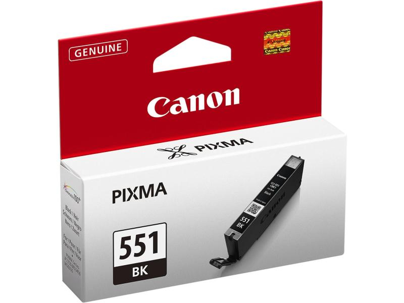 CANON CLI551BK | 7ml CANON Tintenpatrone, schwarz