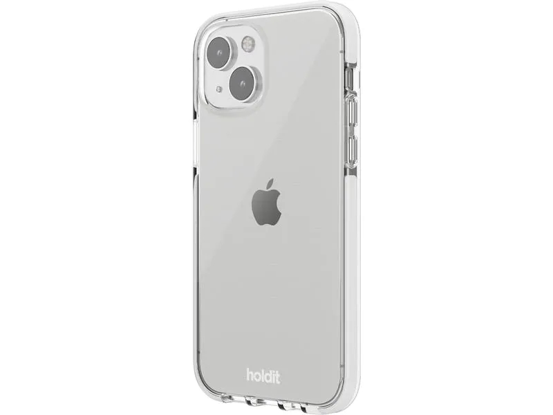 Holdit Back Cover Seethru iPhone 14 Weiss