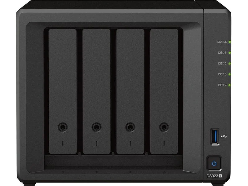 Synology NAS Diskstation DS923+ 4-bay Seagate Ironwolf 16 TB