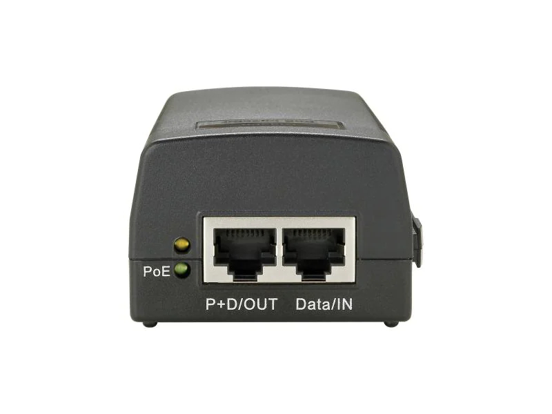 LevelOne PoE+ Injector POI-3000, Produkttyp: PoE+ Injector, RJ-45 Geschwindigkeit: 10/100/1000 Mbit/s, Leistung PoE pro Port: 30 W, PoE Standard: 802.3af/at PoE+, Aussenanwendung: Nein