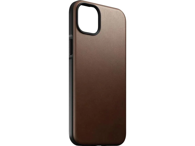 Nomad Back Cover Modern Leather iPhone 14 Plus Braun