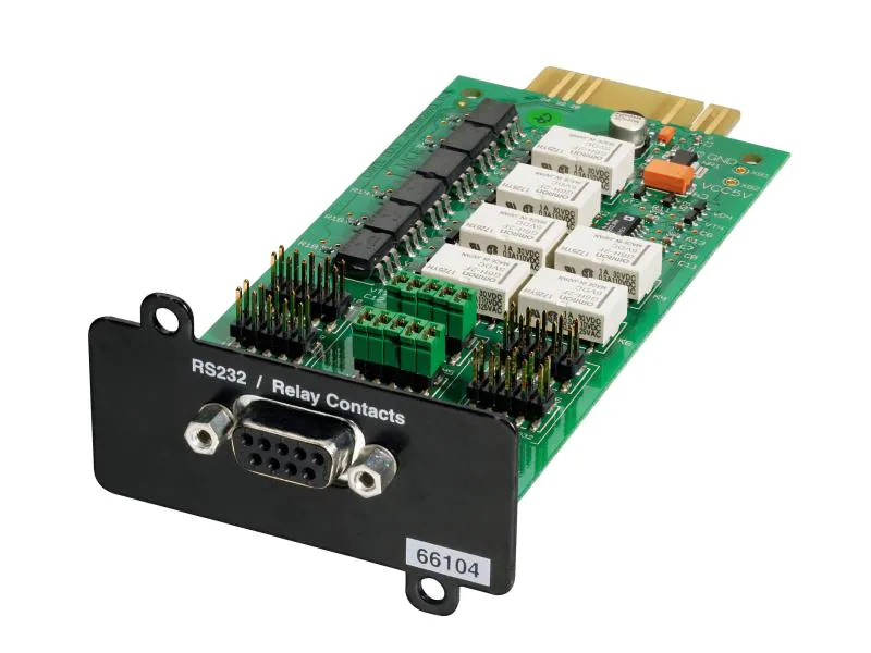 Eaton - USV Management Card Relay-MS Contacts und RS232/Seriell, Zubehörtyp: Management Card