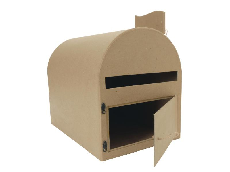 décopatch Papp-Figur 29 x 19 x 23 cm Briefkasten, Verpackungseinheit: 1 Stück, Form: Briefkasten, Papp-Art: Papp-Figur