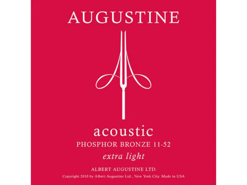 Augustine Gitarrensaiten Extra Light Phosphor 11-52 Bronze, Zu Instrument: Westerngitarre, Packungsgrösse: Satz