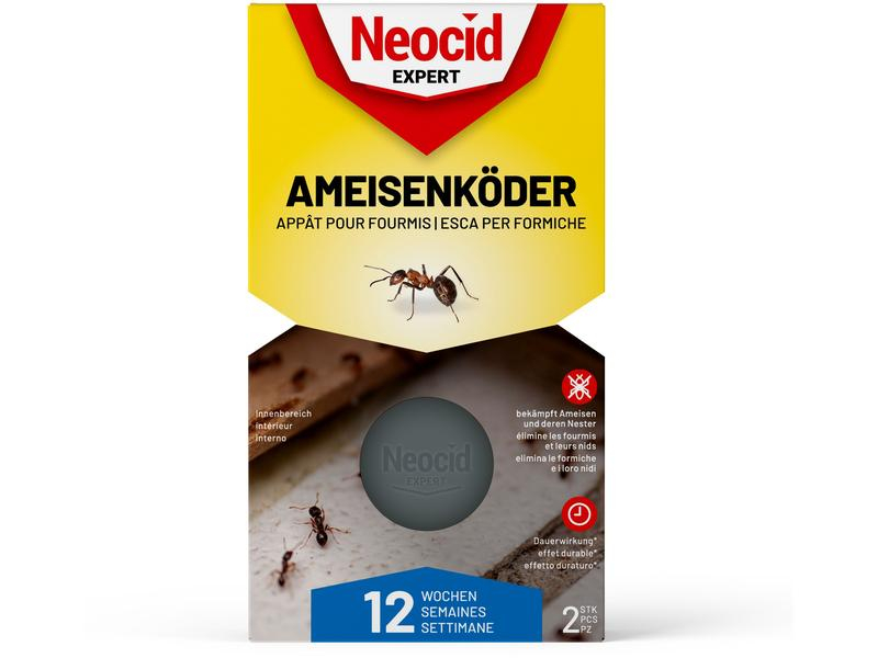 Neocid Expert Insektenfalle Ameisenköder, 2 Stück, Für Schädling: Ameisen, Anwendungsbereich: Indoor, Produkttyp: Insektenfalle