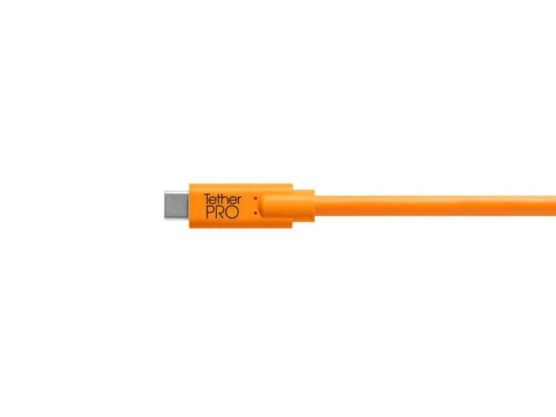 Tether Tools Kabel TetherPro USB-C / 2.0 Micro-B 5-Pin 4.6 Meter ? orange, Zubehörtyp: Kabel