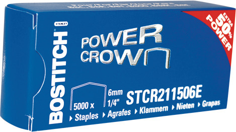 BOSTITCH Heftklammern SB-8 6mm STCR211506 5000 Stück