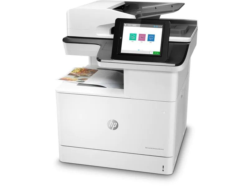 Hewlett-Packard HP LaserJet Enterprise MFP M776dn, Farblaser Drucker, A3, 46 Seiten pro Minute, Drucken, Scannen, Kopieren, Duplex