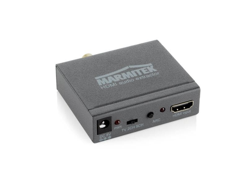 Marmitek Audio Extender Connect AE14, Übertragungsart: Kabelgebunden, Anschluss Seite A: HDMI, Anschluss Seite B: Toslink