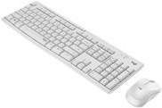 Logitech Tastatur-Maus-Set MK295 Off White FRA CENTRAL