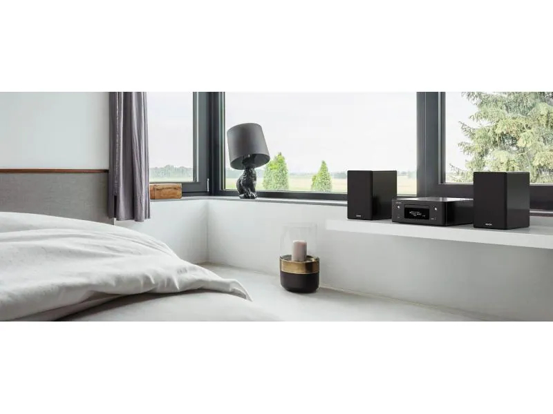 Denon Micro-HiFi Anlage CEOL N10 Weiss, Radio Tuner: FM, Internetradio, AM, Farbe: Weiss, Lautsprecher Kategorie: Regallautsprecher, Verbindungsmöglichkeiten: Kopfhörer 3.5mm Klinke, AirPlay 2, Wi-Fi Sharing, Bluetooth, WLAN, Ausstattung: Tidal, Bluetoo