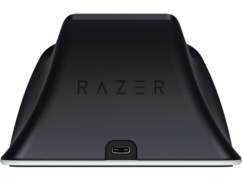 Razer Ladestation Quick Charging Stand Weiss, Schnittstellen: USB, Plattform: PlayStation 5