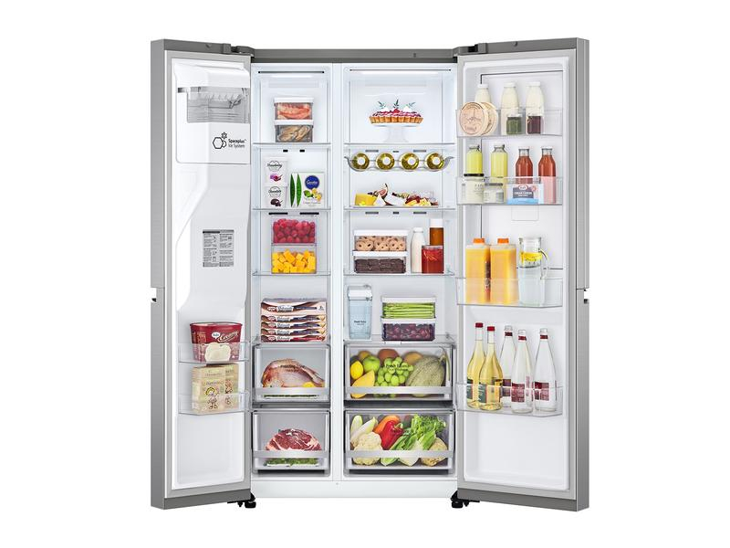 LG Foodcenter GSJV71PZLE Platinum Silver