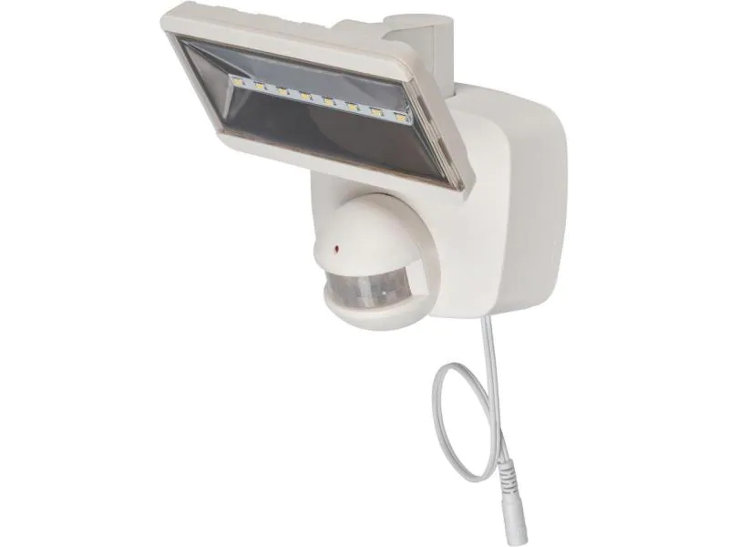 brennenstuhl Solar LED-Wandleuchte SOL 800 plus, IP 44, weiß