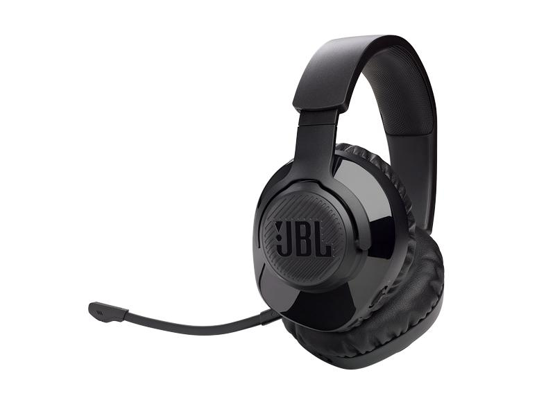 JBL Headset Quantum 350 Schwarz, Verbindungsmöglichkeiten: USB, WLAN, Audiokanäle: 7.1, Surround-Sound: Ja, Detailfarbe: Schwarz, Plattform: Nintendo Switch, PlayStation 5, Mac, PC, PlayStation 4, Kopfhörer Trageform: Over-Ear