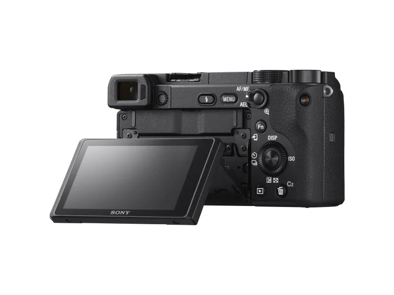 Sony Fotokamera Alpha 6400 Body, Bildsensortyp: CMOS, Widerstandsfähigkeit: Staubgeschützt, Spritzwassergeschützt, Speicherkartentyp: SDHC, SDXC, SD, GPS: Nein, Bildschirmdiagonale: 2.95 ", Bildsensorstandard: APS-C