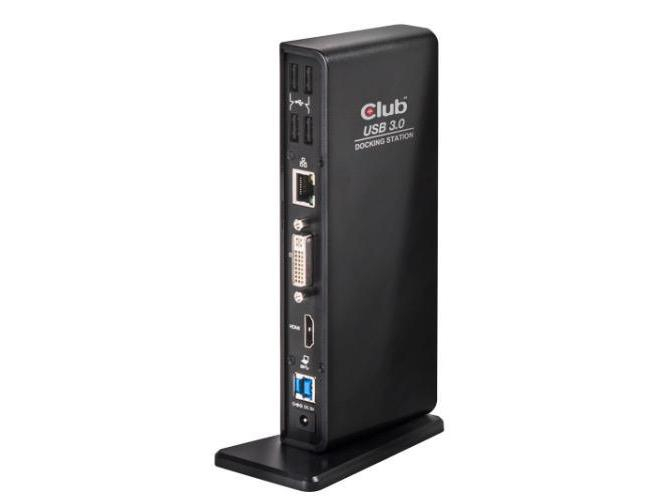 Club 3D Docking Station CSV-3242HD USB 3.0 Ladefunktion, Dockinganschluss: USB, Kompatible Hersteller: Universal