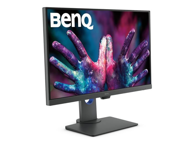 BenQ Monitor PD2705Q, 27 Zoll LED, 2560 x 1440 Pixel, 16:9, HDMI USB, Grau