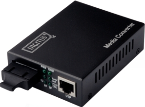 DIGITUS Gigabit Ethernet Medienkonverter, RJ45/SC, Multimode