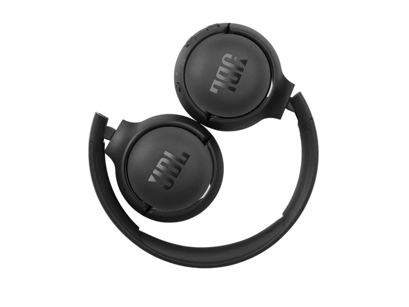 JBL Wireless On-Ear-Kopfhörer TUNE 510 BT Schwarz, Farbe: Schwarz, Kopfhörer Ausstattung: Sprachsteuerung, On-Ear-Regler, Verbindungsmöglichkeiten: Bluetooth, Einsatzbereich: Lifestyle, Impedanz: 32 ?, Kopfhörer Trageform: On-Ear