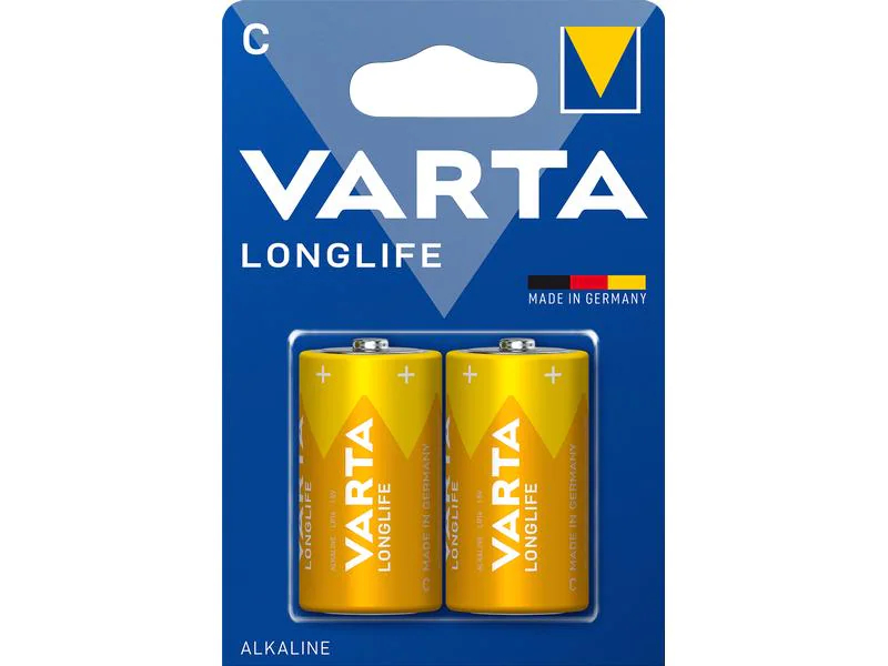 Varta Batterie Longlife C 2 Stück (LR14)
