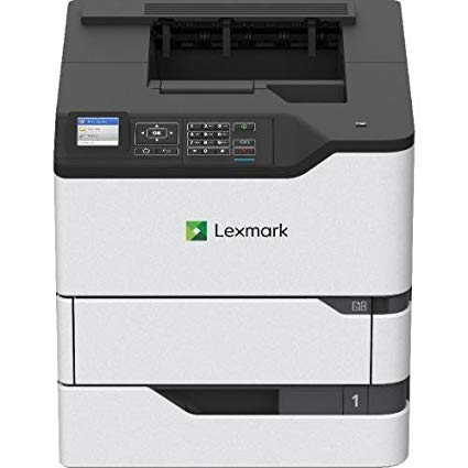 Lexmark MS821n, Schwarzweiss Laser Drucker, A4, 52 Seiten pro Minute, Drucken, Duplex