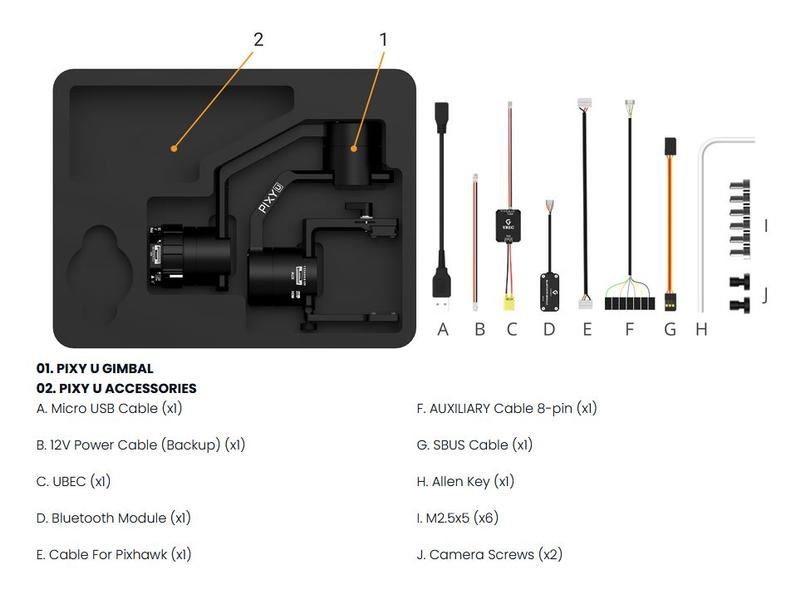 GREMSY JSC Gimbal Pixy U Universal