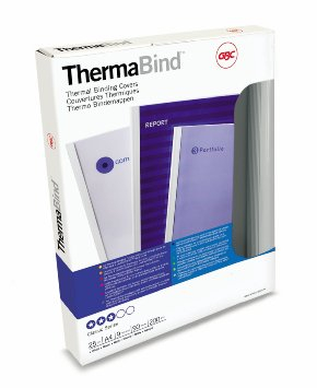 GBC Thermobindemappe ThermaBind Standard, A4, 50 mm, weiß