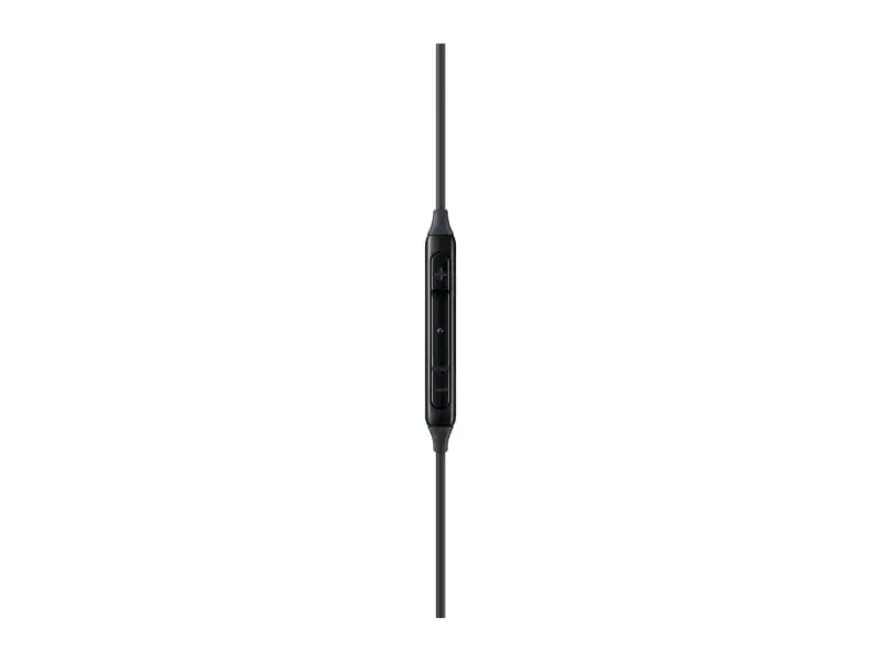 Samsung USB Type-C In-Ear-Kopfhörer EO-IC100, Verbindungsmöglichkeiten: USB Typ-C, Farbe: Schwarz, Impedanz: 32 ?, Kopfhörer Trageform: In-Ear, Kopfhörer Bauform: Halboffen, Einsatzbereich: Lifestyle, Kopfhörer Ausstattung: Inline-Fernbedienung; Anru