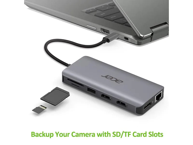 Acer Dockingstation USB-C 12-in-1 Dongle Mini