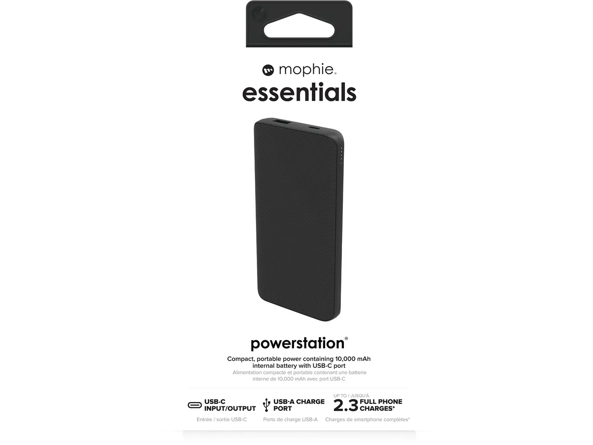 MOPHIE Essentials-UNV Battery 10K 401111851 Black, Powerstation