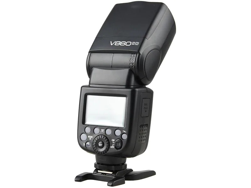 Godox Blitzgerät V860IIo Ving Kit, Belichtungskontrolle: TTL, Leitzahl: 60, Kompatible Kamerahersteller: Olympus, Panasonic, Kapazität Wattstunden: 22.2 Wh