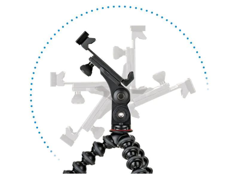 Joby Stativ GorillaPod Mobile Rig, Eigenschaften: Videostativ, Material: Plastik; Aluminium, Stativ-Bauart: Dreibeinstativ, Stativgewinde: 1/4", Stativ-Ausstattung: Foto-Videokopf, Länge ausgefahren: 33 mm, Gewicht: 362 g, Belastbarkeit: 0.6 kg