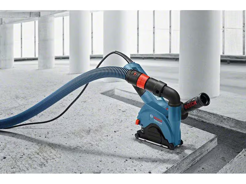 Bosch Professional Absaugvorrichtung GDE 115/125 FC-T, Zubehörtyp: Absaugvorrichtung, Durchmesser: 0 mm, Für Material: Metall; Kunststoff; Stein, Geeignet für Trennscheibendurchmesser 115 mm und 125 mm