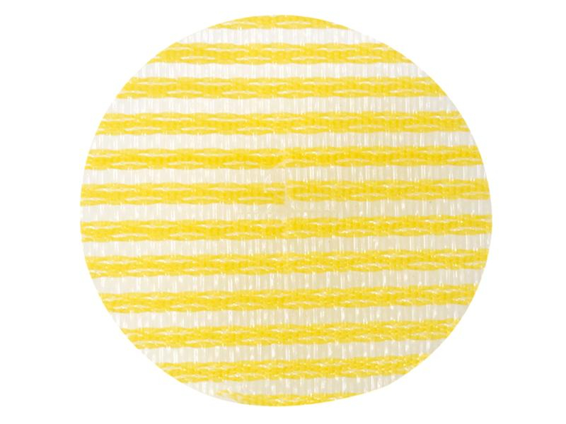 Diaqua Waschbeckenstöpsel Haarfänger, 6 Stück, Durchmesser: 32 mm, Material: Kunststoff, Farbe: Gelb