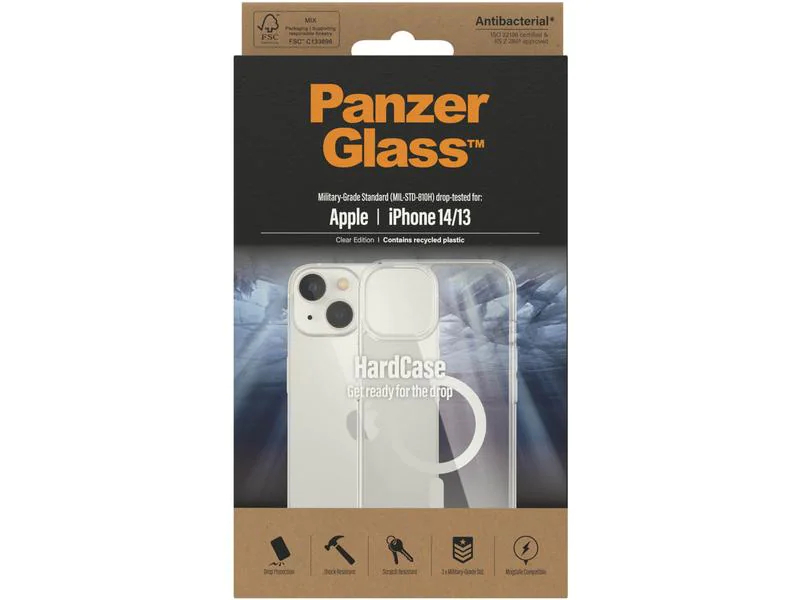 Panzerglass Back Cover Hard Case MagSafe iPhone 14 Transparent