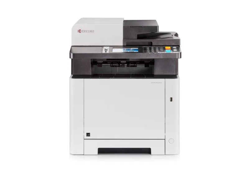 Kyocera Multifunktionsdrucker ECOSYS M5526CDN, Farblaser Drucker, A4, 26 Seiten pro Minute, Drucken, Scannen, Kopieren, Fax, Duplex